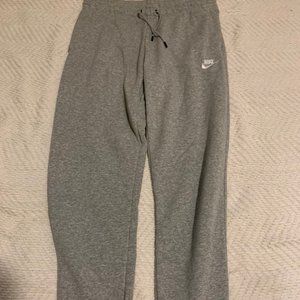 grey nike sweat pants